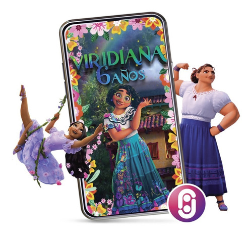 Invitación Animada De Encanto, Mirabel Madrigal - Video Mp4