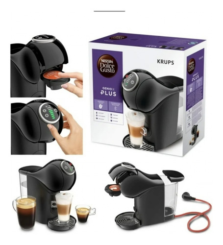 Cafetera Genio S Plus Krups Cápsulas Nescafé Dolce Gusto