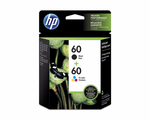 Cartuchos Hp 60 Negro Y Tricolor (combopack)