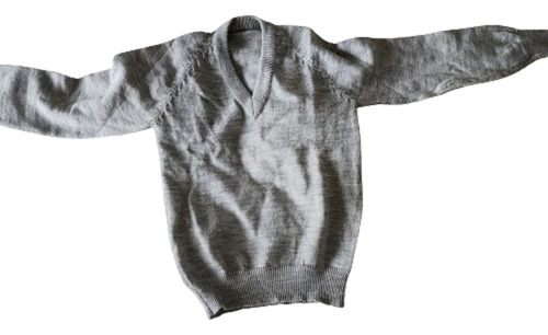 Sweater Gris Niño Colegio 5-7 Años