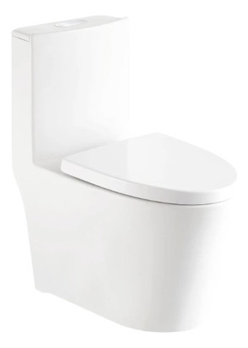 Wc Inodoro Gea Doble Descarga Y Asiento Cierre Lento Blanco