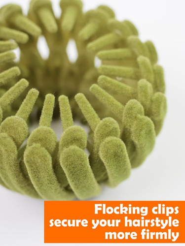 7 Pinzas Para El Pelo Con Diseño Nido Pájaros Accesorios