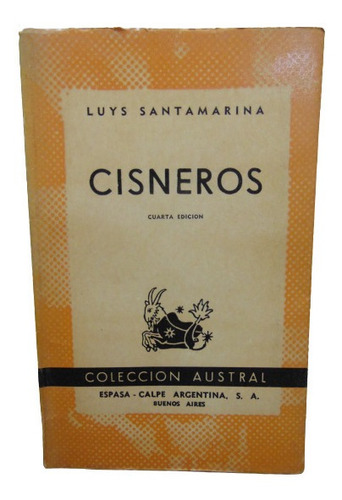 Adp Cisneros Luys Santamarina / Coleccion Austral 1953