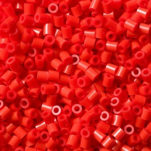 Repuestos Hamma Beads Rojo 2.6mm 7000psc 10 Bolsas