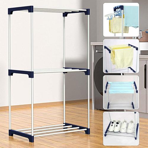 Ropa De Ropa Ropa Ropa Ratry Secado Organizador Piso De Pie