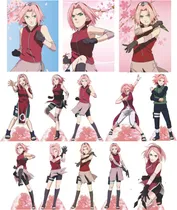 Comprar Kit Festa Decoração Sakura Naruto 10 Display + Quadros Totem