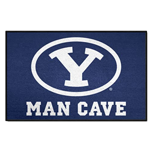 Ncaa Brigham Young University Nylon Man Cave Starter Rug 19 
