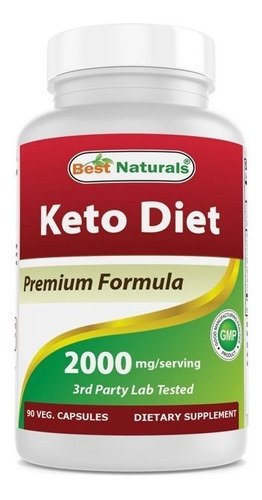 Best Naturals | Keto Diet | 2000mg | 90 Vegetarian Capsules