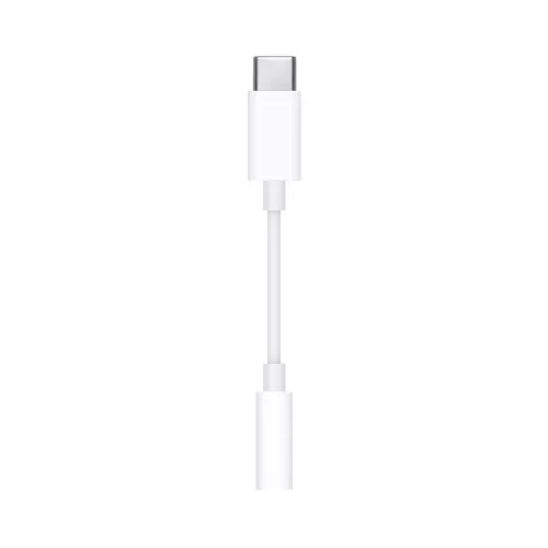 Adaptador para enchufe de audífonos Apple de USB-C a 3.5 mm