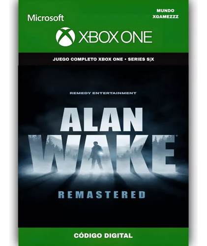 Alan Wake Remastered Xbox One - Xbox Series Xs (Usado)