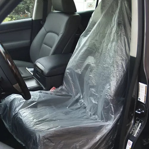 Mz A Funda De Asiento De Plástico Desechable For Coche, 100