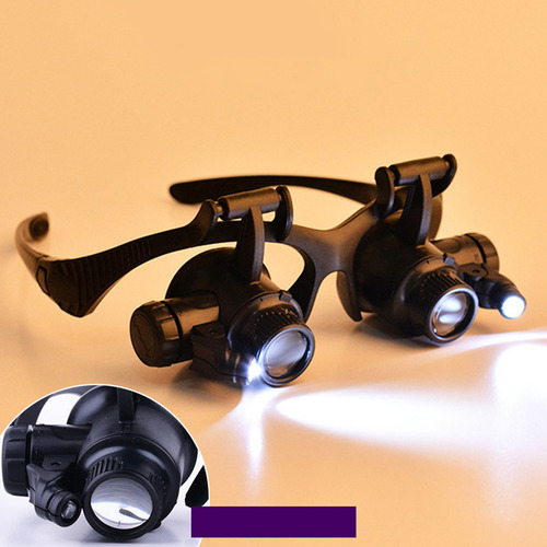 Lente Ocular Led De 10 X 15 X 20 X 25 X, Vidrio Portátil, Id