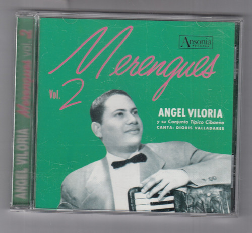 Angel Viloria Merengues Vol. 2 Cd Original Usado Qqf. Mz