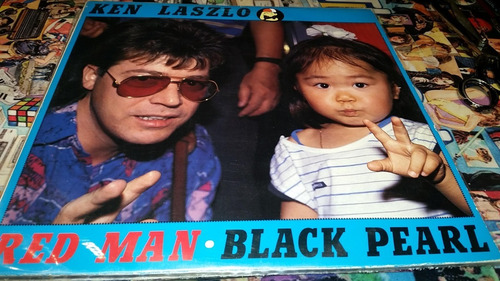 Ken Laszlo Red Man Black Pearl Vinilo Maxi Italy Rareza 1988