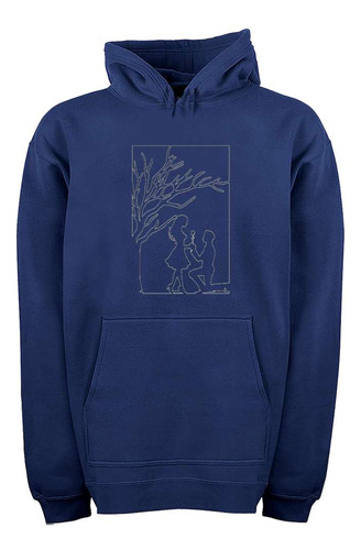 Buzo Canguro Pareja Propuesta Matrimonio Arbol Hoodie