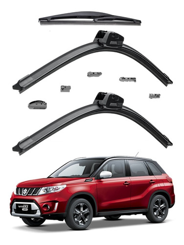 3 Plumas Limpiaparabrisas Suzuki Vitara 2016 2017 2018 2019