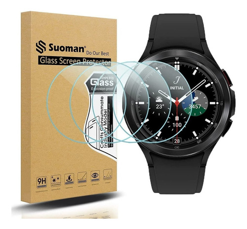Mica Protector Pantalla Suoman 4pack Para Galaxy Watch4 46mm