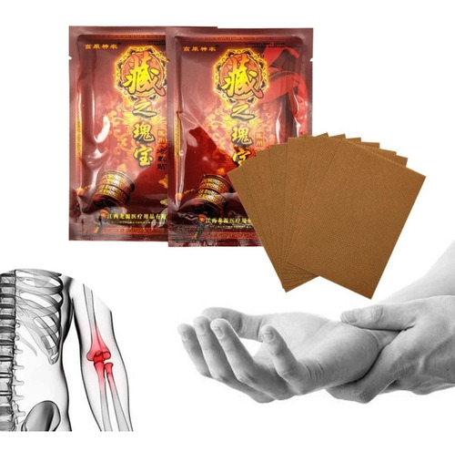 24 Parches Alivio Artrítis Calor Dolor Muscular Lumbar