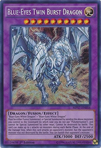 Yu-gi-oh! Blue-eyes Doble Dragón Burst - Mp17-en056 - Rara S