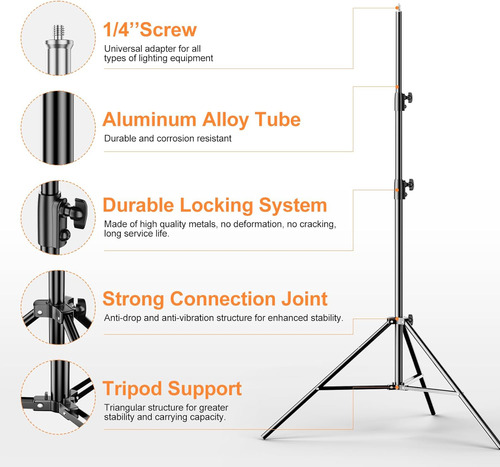 Octabox 80cm + Tripie 2.90m + Brazo Telescopico Linco