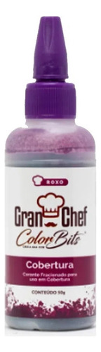 Color Bits Roxo Para Chocolate Fracionado 50g Gran Chef