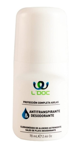 Antitranspirante Y Desodorante Roll On - L'doc 70 Ml