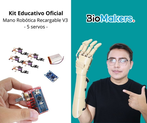 Mano Robotica V3 - Biomakers 