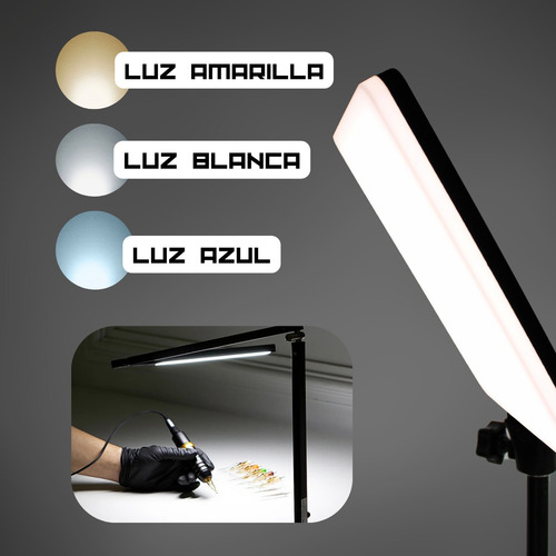 Lámpara Led Táctil Regulable De Piso Control Remoto