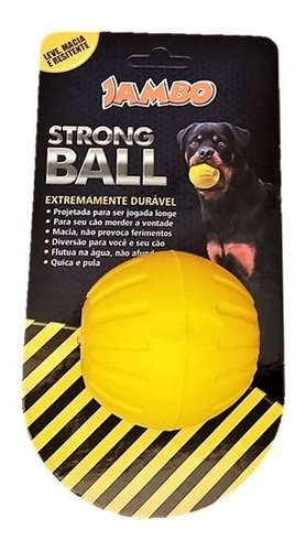 Brinquedo Cachorro Bola P Resistente Flutua Na Água