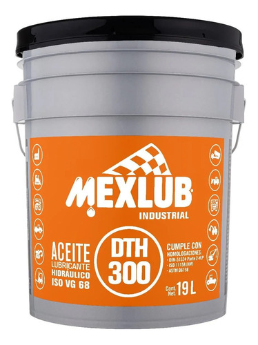 Aceite Hidraulico Mexlub H300 Iso Vg 68