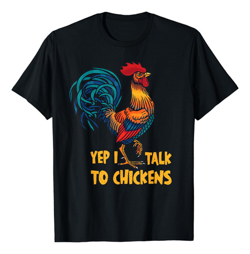 Funny Chicken For Men Women Crazy Chicken Farmer Camiseta Lo