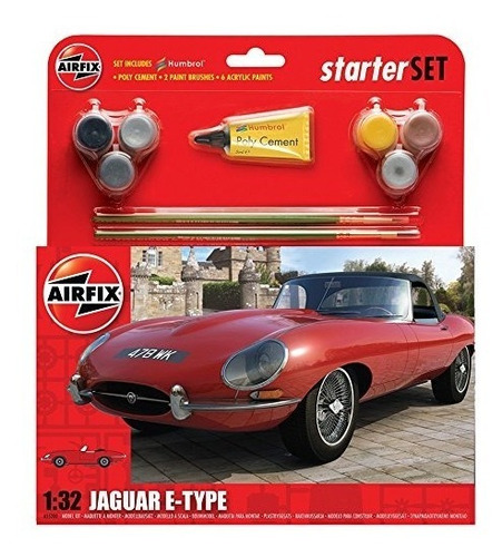 Airfix Jaguar E-type Starter Set De Regalo (escala 1:32)