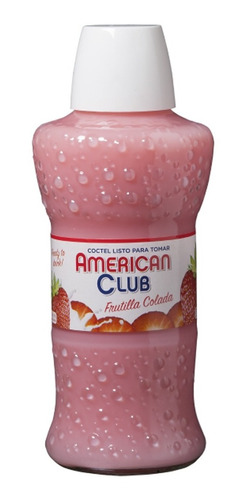 Coctel Piña Colada Frutilla American Club X750cc