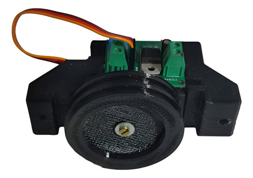 Kit Motor + Suporte + Polia Vending Machine Com Molas