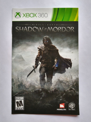 Shadow Of Mordor Xbox 360 (requiere Disco Duro) - En Español (Reacondicionado)
