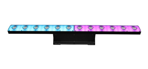 Kit 12 Unid Ribalta 2in1 Beam Efeitos Ambar Rgb Camaleão