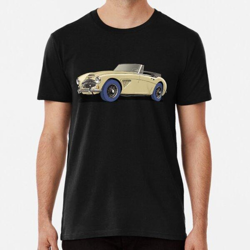 Remera Austin-healey British Sports Car In Golden Beige Meta