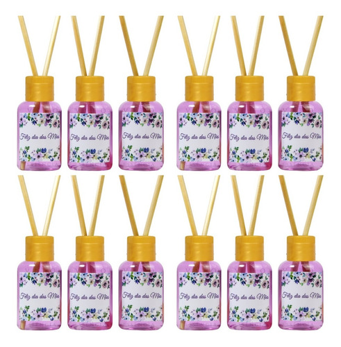 100 Mini Aromatizador Lembrancinha Dia Das Mães Mulher