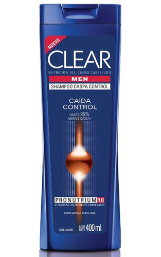 Clear Shampoo Caida Control 400ml