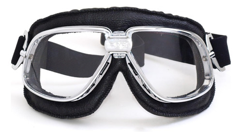 Crg Sports Goggle Estilo Vintage, Aviador Para Motocicleta T