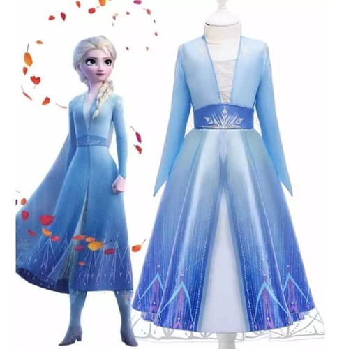 Disfraz Formal Princesa Elsa Frozen 2 