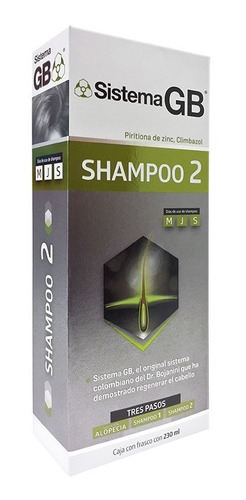 Shampoo Sistema Gb 2 Tratamiento De Perdida De Cabello