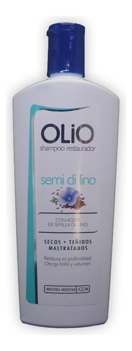 Olio Shampoo Semi Di Lino X 420ml