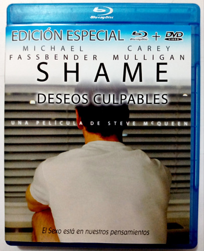 Shame Deseos Culpables Michael Fassbender Bluray + Dvd 