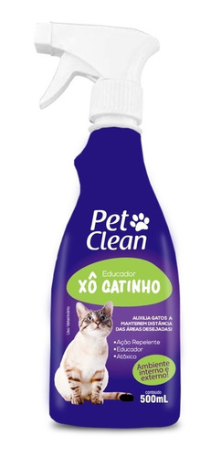 Adestrador Educador De Gatos Xô Gatinho Pet Clean 500ml