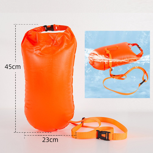Bolsa Impermeable Inflable Al Aire Libre Para Nadar Boya