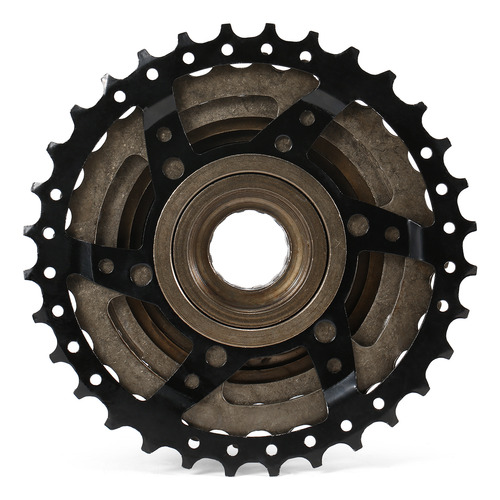 Volante De Inercia Para Bicicleta, Acero Roscado, 9 Velocida