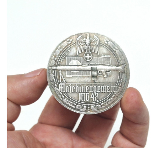 Moneda Militar, Reproducción 5 Cm, Ametralladora Mg42