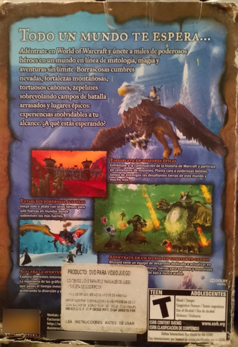 World Of Warcraft Edición De Oro Pc-dvd (Usado)
