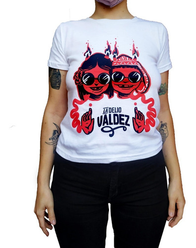 Remera La Delio Valdez Nenitxs Dama - Oficial